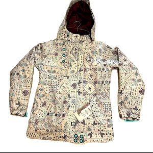 NWT RIDE SNOWBOARDS Bandita Blue CHEVELLE JACKET